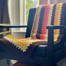 Vintage Throw Afghan Crochet