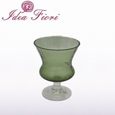 Vaso Per Fiori In Vetro Verde