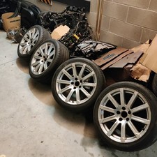 4 Cerchi Originali VW/Audi 245/40/18 Con Gomme Hankook Estive 