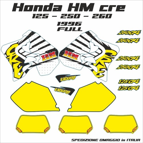 Kit adesivi grafica per honda - kit,
