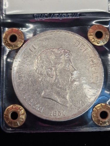 Piastra 120 grana del - 1854,