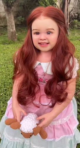 Kit bambola bambina pollici - bambina,