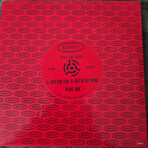 Pearl jam not for you - not,