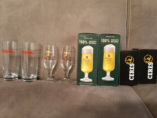 Birra peroni lotto - birra, bicchieri