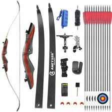 Set arco ricurvo 62'' 20-50