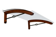 pensilina tettoia in legno pensiline porte coperture policarbonato LOWCOST PIGNA