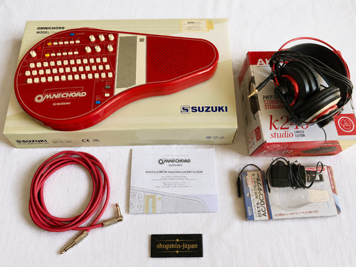 Suzuki omnichord 108 red - suzuki,