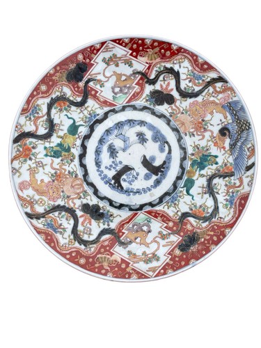 Grande piatto imari stile - imari,