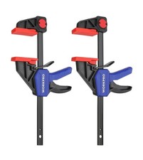 Morsetti da Falegname 2 Pezzi Set di Morsetti Per Legno a Sgancio Rapido da 150