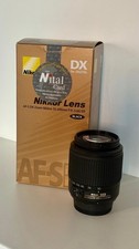 Nikon AF-S DX 55-200mm f/4-5.6G ED – Pari al nuovo+paraluce HB-34
