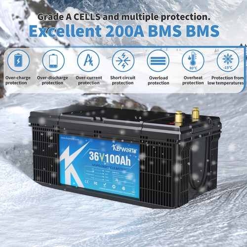 Bluetooth lifepo4 12v 24v - lifepo4, 36v