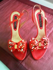 MARCO BOLOGNA SANDALO GIOIELLO ROSSO 