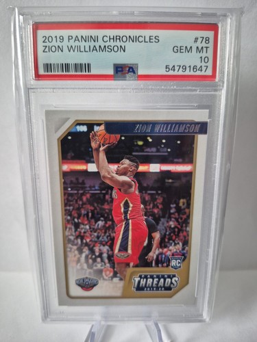 2019 panini chronicles zion - panini,