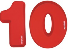 HotShuffle Grande numero di silicone 10 Tortiera stampo decimo compleanno a