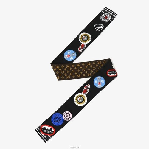 Sciarpa louis vuitton world - sciarpa,