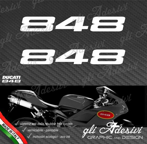 Adesivi ducati 848 per - 2,