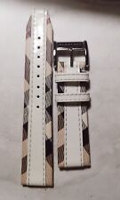 CINTURINO OROLOGIO BURBERRY 20 MM COMPLETO DI FIBBIA