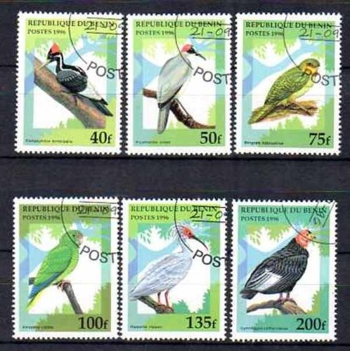 Animali uccelli benin 1993 - uccelli,