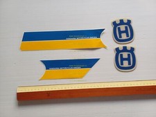 Husqvarna lotto decalcomanie adesivi vari originali anni 80-90
