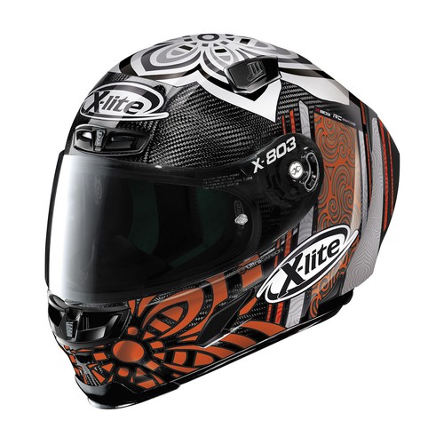 Casco integrale pista fibra - integrale,