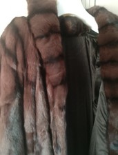 pelliccia visone nuova mai indossata taglia 46/48