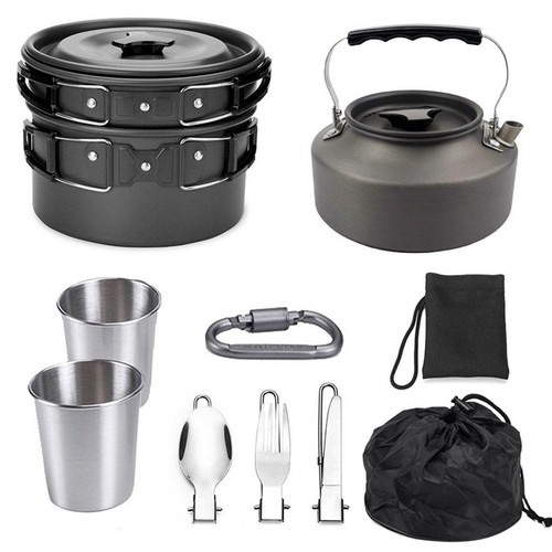 Set pentole campeggio - pentole,