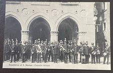 San Marino Concerto Militare Cartolina Viaggiata