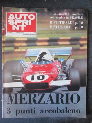 Autosprint 1973 fittipaldi - 1973,