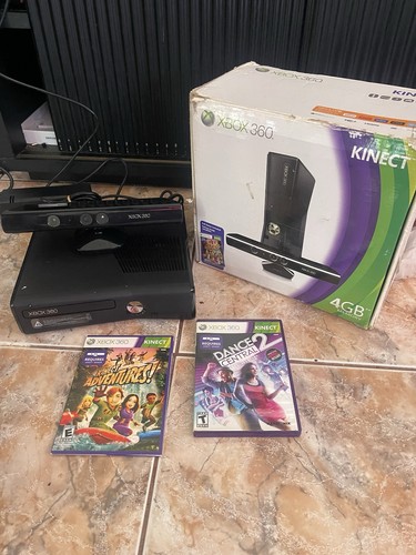 Xbox 360 kinect 4gb - xbox,