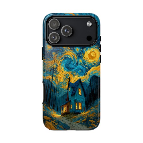 Phone ink van gogh style - •,