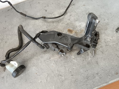 Supporto pedana destra honda - pedana,