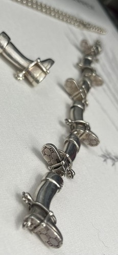 Gucci bracciale argento - gucci,