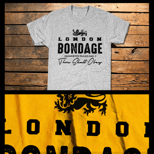 Shirt bdsm londra bondage - t-shirt, uk