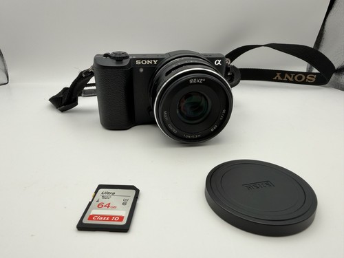Sony a5100 obiettivo meike - a5100, +