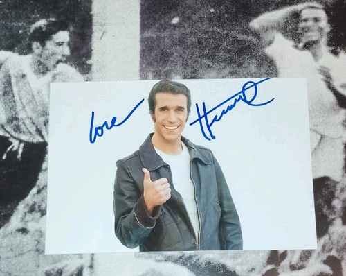 Autografo henry winkler arthur - henry,