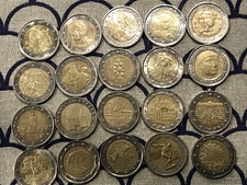 Lotto Mix di 20 Monete da 2 Euro Circolate