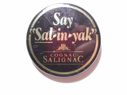 Dì sal in - 2-1/4"dì, cognac