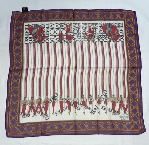 Foulard piccolo versace 100 - versace, 100%