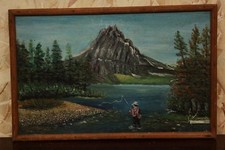 Quadro dipinto olio su tavola