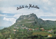 CARTOLINA DI POTENZA ,SALUTI DA MARATEA  viaggiata 1967