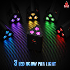 RGBW LED Par batteria