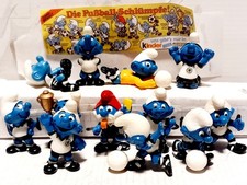 SORPRESINE KINDER FERRERO SERIE PUFFI CALCIATORI ENTRA SCEGLI LE FIGURE TOP RAR