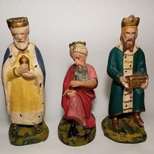 3x STATUA STATUINA PRESEPE