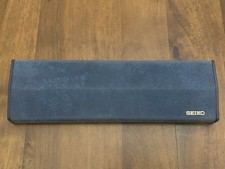 SCATOLA BOX ASTUCCIO COFANETTO PER OROLOGI SEIKO, COLORE BLU, OTTIME CONDIZIONI