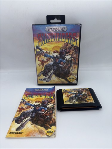 Sunset riders sega genesis - riders,