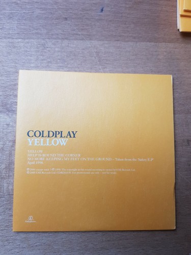 Coldplay yellow maxi - coldplay,