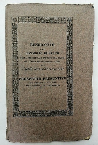 Rendiconto del consiglio - del, di