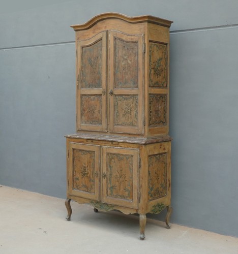 Trumeau doppio corpo credenza