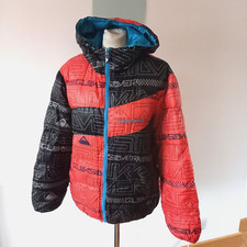 SUPER RARA Giacca Piumino Quiksilver Neon Adikt Edizione Limitata Giapponese Med