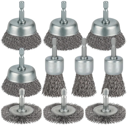 Pezzi spazzola filo per - 10,